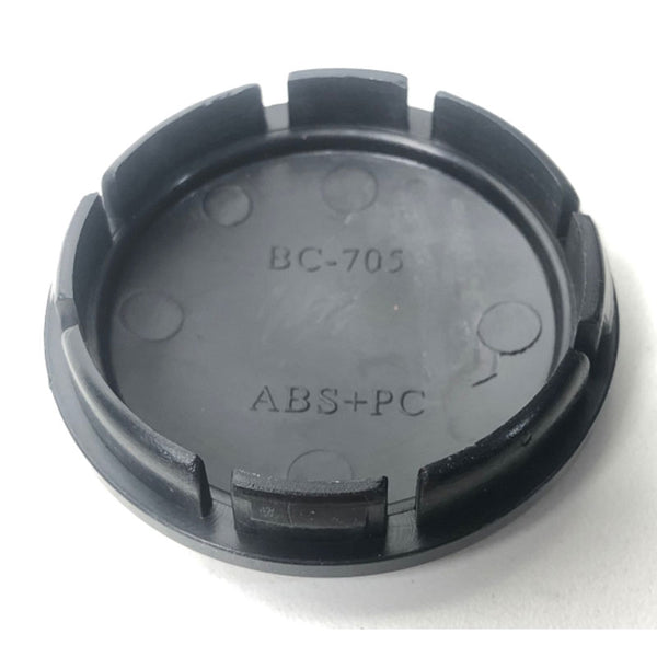 New Reproduction Black Center Cap for Alloy Wheels - 2 1/8" Diameter - Factory Wheel Replacement