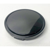 New Reproduction Black Center Cap for Alloy Wheels - 2 1/8" Diameter - Factory Wheel Replacement