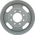 New 16" 2001-2007 GMC Sierra 3500 DRW Silver Replacement Dually Steel Wheel - Factory Wheel Replacement
