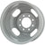 New 16" 2001-2007 GMC Sierra 3500 DRW Silver Replacement Dually Steel Wheel - Factory Wheel Replacement