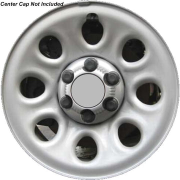17" 2007-2014 Chevrolet Tahoe Reconditioned OEM Silver Steel Wheel - 9595246
