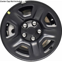 17" 2020-2023 Jeep Gladiator Reconditioned OEM Black Steel Wheel - 9220 - Factory Wheel Replacement