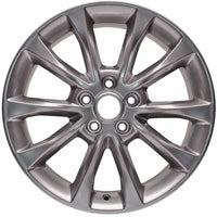 New 17" 2017-2019 Ford Fusion Hyper Silver Replacement Alloy Wheel - Factory Wheel Replacement