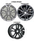 New 18" 2019-2020 Ford Fusion Replacement Gloss Black Alloy Wheel - 10120 - Factory Wheel Replacement