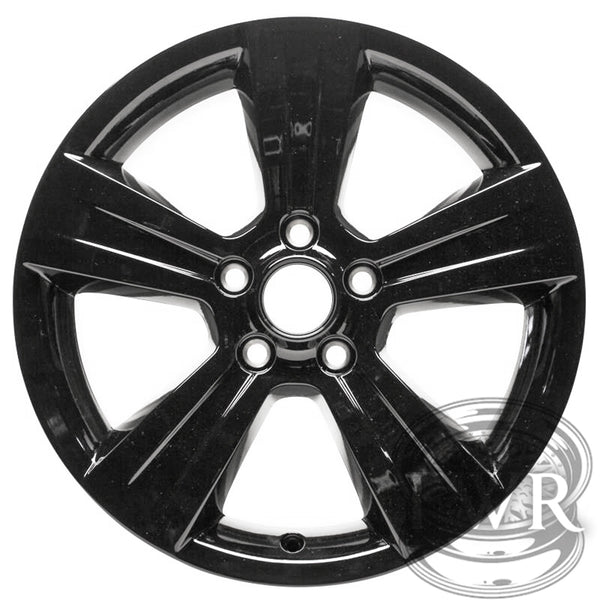 New Reproduction Black Center Cap for Many Dodge Alloy Wheels - Factory Wheel Replacement