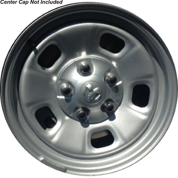 17" 2013-2018 Dodge Ram 1500 Reconditioned OEM Silver Steel Wheel - 68089775AA