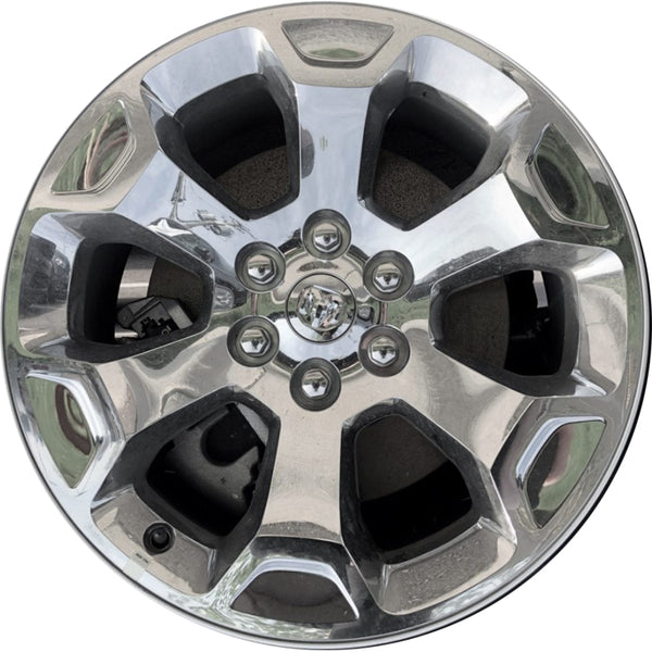 Used Factory OEM 2019-2020 Dodge Ram 1500 Button Center Cap 2.5" Diameter 6KF18RXFAA 6KF18TRMAA - Factory Wheel Replacement