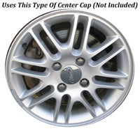 New 15" 2000-2011 Ford Focus All Silver Replacement Alloy Wheel - 3367 - Factory Wheel Replacement