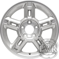 New Reproduction Set of 4 Center Caps for Ford Explorer 3450 Alloy Wheels - BC-551JU85 - Factory Wheel Replacement