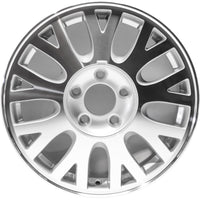 New 16" 2003-2011 Ford Crown Victoria Machined Silver Replacement Wheel - Factory Wheel Replacement