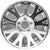 New 16" 2003-2011 Ford Crown Victoria Machined Silver Replacement Wheel - Factory Wheel Replacement