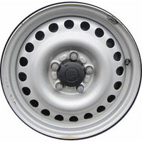 New 15" 2010-2013 Ford Transit Connect Silver Replacement Steel Wheel