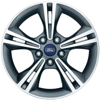 Used 2012-2018 Ford Focus OEM Center Cap - 6M211003, CP9C-1A096, 2 1/8 Diameter - Factory Wheel Replacement