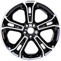New 20" 2013-2015 Ford Explorer Sport Machined Black Replacement Alloy Wheel - 3949