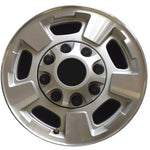 New Reproduction Chrome Center Cap for 8 Lug Alloy Wheel from 2011-2018 GMC Sierra 2500 / 3500 Trucks - Factory Wheel Replacement