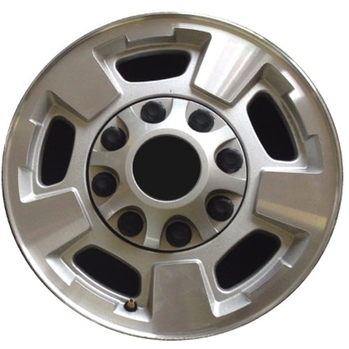 New Reproduction Chrome Center Cap for 8 Lug Alloy Wheel from 2011-2018 GMC Sierra 2500 / 3500 Trucks - Factory Wheel Replacement