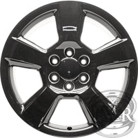 New Reproduction Black Center Cap for Many 20" and 22" Chevy / Cadillac / GMC Trucks and SUVs - Factory Wheel Replacement