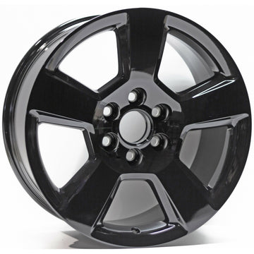 New Set of 4 20x9" 2007-2020 Chevrolet Tahoe Black Reproduction Alloy Wheels