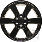 New Reproduction Black Center Cap for Many 20" and 22" Chevy / Cadillac / GMC Trucks and SUVs - Factory Wheel Replacement