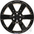 New Reproduction Black Center Cap for Many 20" and 22" Chevy / Cadillac / GMC Trucks and SUVs - Factory Wheel Replacement