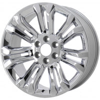 New 22" 2014-2018 Chevrolet Silverado 1500 Chrome Replacement Alloy Wheel