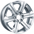 New 22" 2014-2018 Chevrolet Silverado 1500 Chrome Replacement Alloy Wheel - 5667