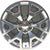 Used 2014-2018 GMC Sierra 1500 OEM Center Cap #20942032 - 5698 - Factory Wheel Replacement