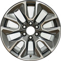 New 20" 2019-2023 Chevrolet Silverado 1500 Machined and Dark Grey Replacement Alloy Wheel - 5916