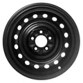 New 17" 17x7" 2014-2020 Nissan Rogue Replacement Black Steel Wheel - 62618