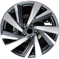 New 20" 2015-2020 Nissan Murano Machine Charcoal Replacement Alloy Wheel - Factory Wheel Replacement