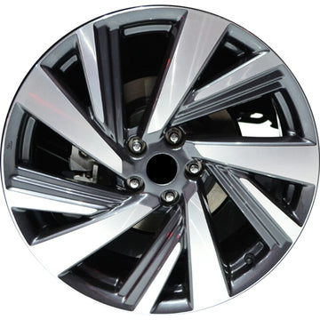 New 20" 2015-2017 Nissan Murano Machine Charcoal Replacement Alloy Wheel - 62707