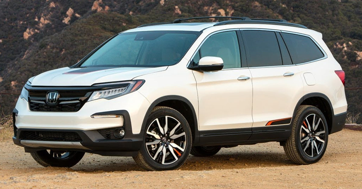 New 20" 2019-2022 Honda Pilot Machine Black Replacement Alloy