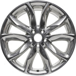 New 20" 2011-2015 Ford Explorer Polished Replacement Alloy Wheel - 3861 - Factory Wheel Replacement