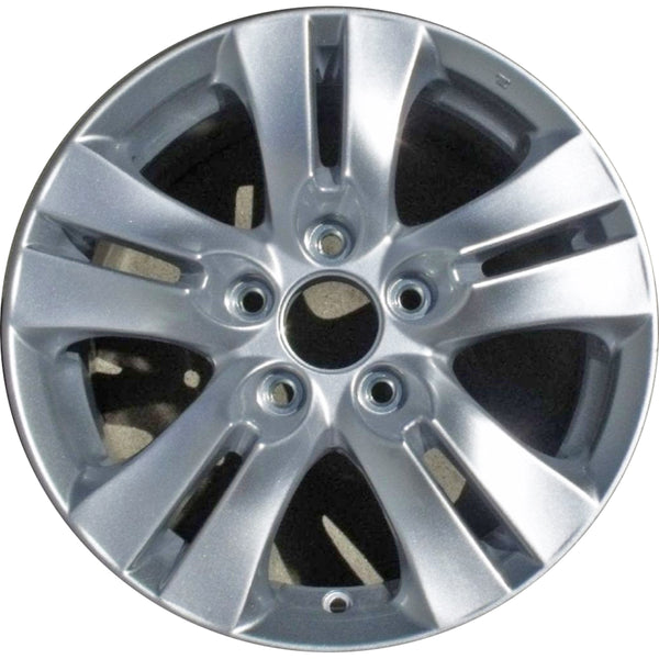 New 16" 2008-2012 Honda Accord Silver Replacement Alloy Wheel - 63935 - Factory Wheel Replacement