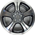 New 18" 2012-2015 Honda Pilot Machine Dark Grey Replacement Alloy Wheel - 64037 - Factory Wheel Replacement