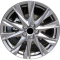 New 19" 2019-2021 Mazda CX-5 Replacement Light Hyper Silver Alloy Wheel - 64249