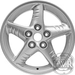 New Reproduction Center Cap for 16" 5 Spoke Alloy Wheel from 1999-2005 Pontiac Grand Am - Factory Wheel Replacement