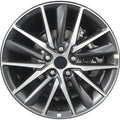New 18" 2021-2024 Toyota Camry XLE Machine Charcoal Replacement Alloy Wheel - 69133