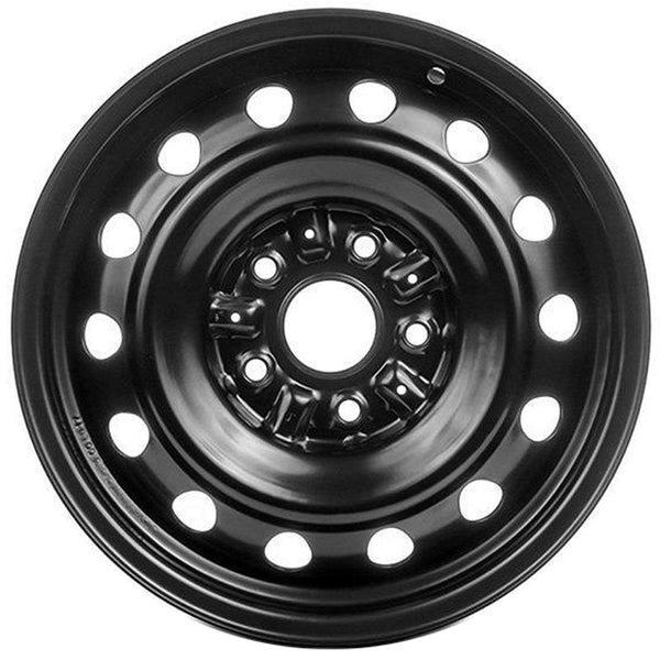 15" 2002-2006 Toyota Camry Reconditioned OEM Black Steel Wheel - 4261106160 - Factory Wheel Replacement