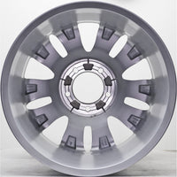 20" 2007-2021 Toyota Tundra Machined / Silver Replacement Alloy Wheel