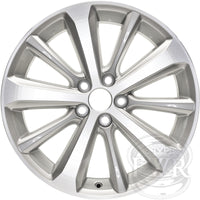 New Reproduction Chrome Center Cap for Many Toyota Aluminum Alloy Wheels - BC-689U85 - Factory Wheel Replacement