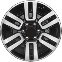 20" 2010-2023 Toyota 4Runner Machined and Black Replacement Alloy Wheel