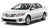 2012 Toyota Corolla with 16 Inch Factory Aluminum Alloy Wheels