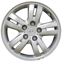 Used Factory OEM 2005-2009 Hyundai Tucson Button Center Cap 2 3/8" Diameter - 52960-38300, 52960-3K210, 52960-3K250 - Factory Wheel Replacement