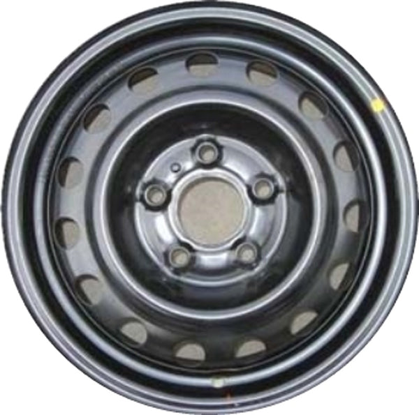 New 15" 15x6" 2011-2016 Hyundai Elantra Replacement Black Steel Wheel - 70805 - Factory Wheel Replacement