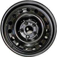 New 16" 2011-2018 Hyundai Elantra Black Replacement Steel Wheel - 70811 - Factory Wheel Replacement