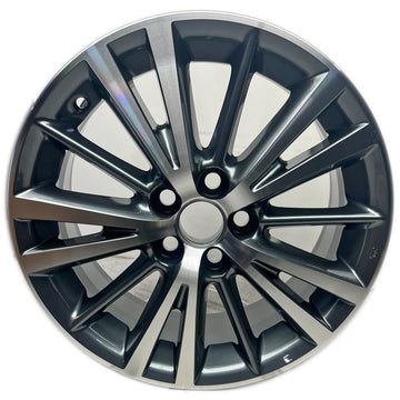 New 16" 2014-2019 Toyota Corolla Machine Charcoal Replacement Alloy Wheel - 75150