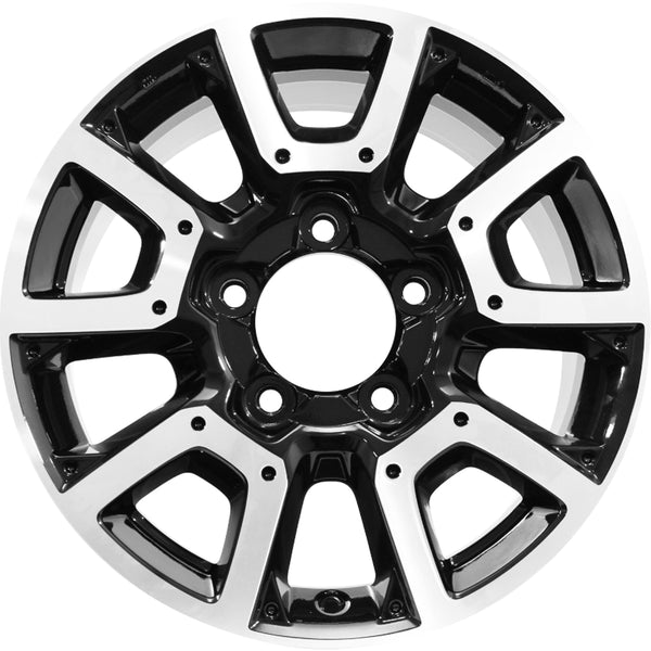 18" 2014-2021 Toyota Tundra TRD Machined / Black Aluminum Alloy Wheel