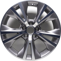 18" 2014-2019 Toyota Highlander Machined Charcoal Replacement Alloy Wheel