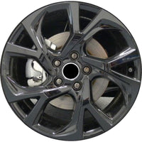 New 18" 2021-2022 Toyota C-HR Nightshade Gloss Black Replacement Alloy Wheel